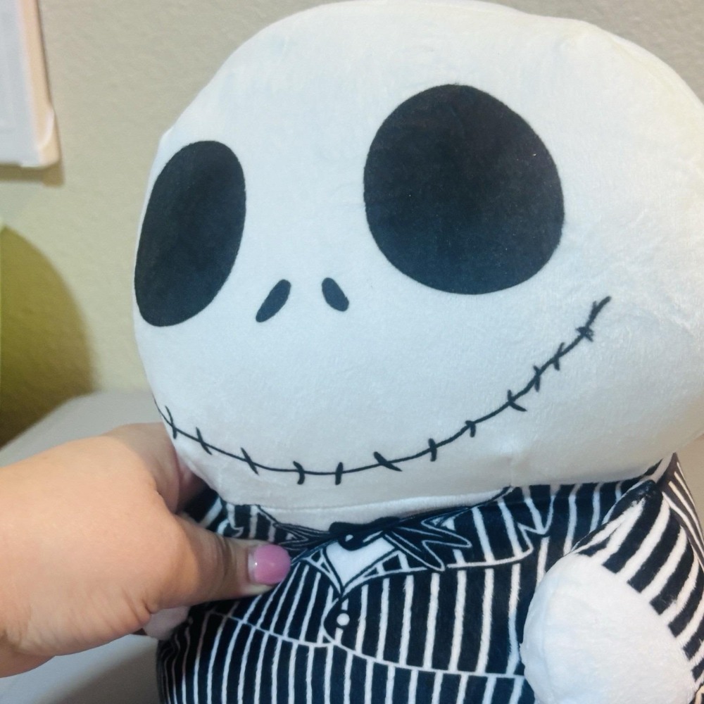 Jack Skellington Plush Pillow Nightmare Before Christmas Soft Toy Kids Squishy - Picture 3 of 13